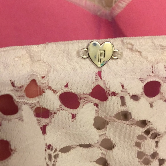 Victoria’s Secret Pink white lace padded bralette - Picture 5 of 8